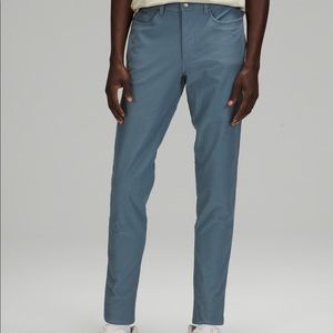 Lululemon ABC Pant Skinny 32” Utilitech *River Blue